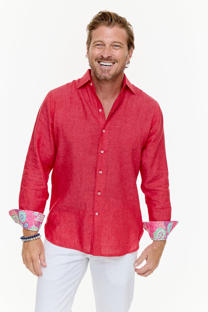 LANIKAI LINEN SHIRT SUNSET