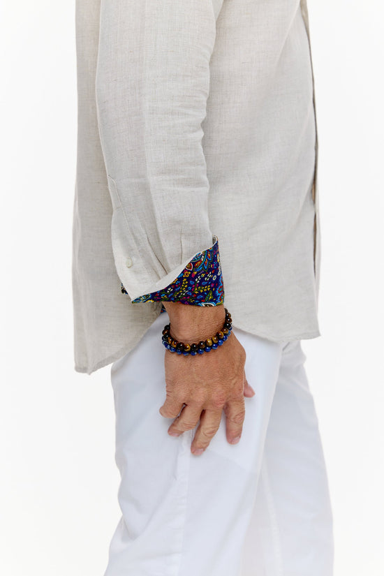 ISLAND SHIRT STONE-David Smith Australia