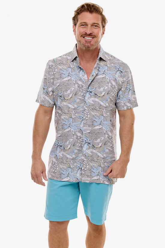 TRAVELLER SHIRT PEBBLE