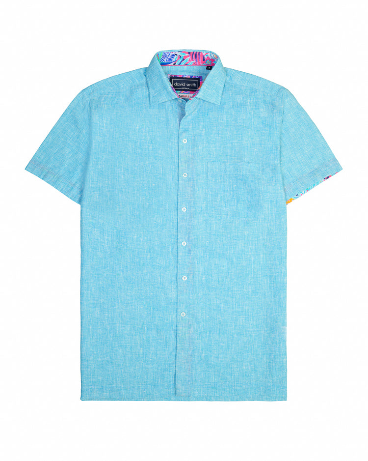 CAYMAN SILCOTT SHIRT SKY