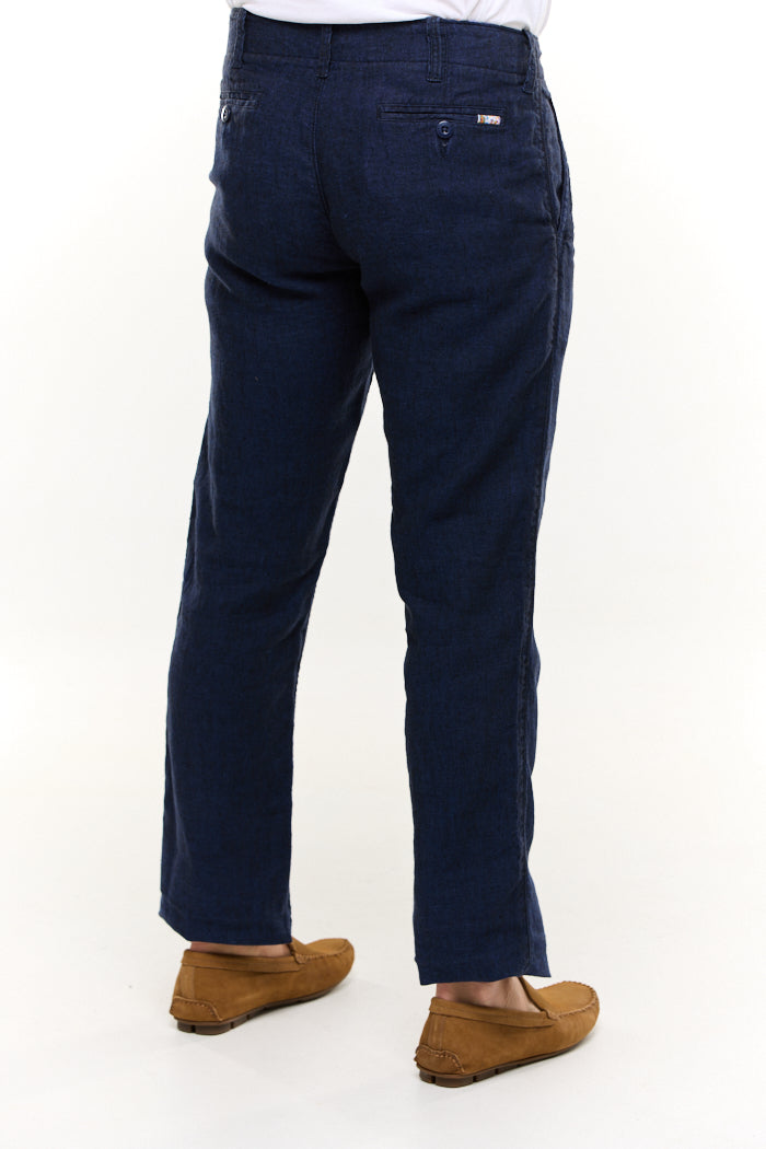 EDEN INK LINEN PANT-David Smith Australia