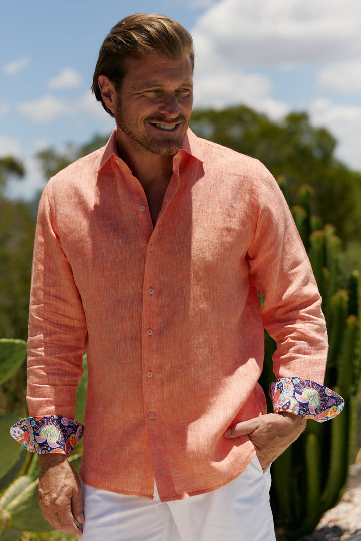 LANIKAI LINEN SHIRT TANGO