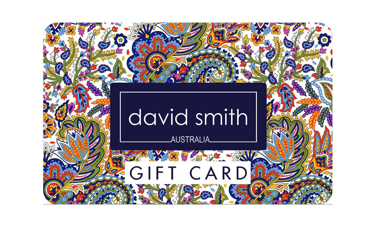 Gift Cards – Give the Gift of Individuality-David Smith Australia