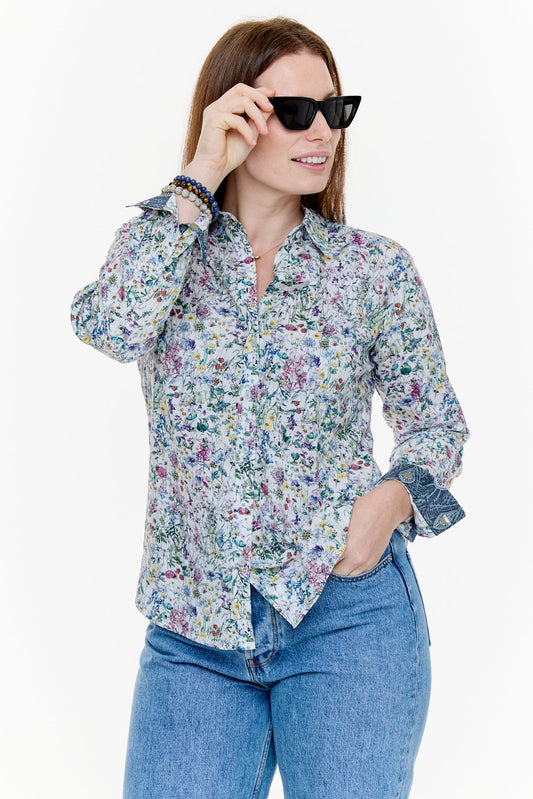 WILD FLOWERS SHIRT-David Smith Australia